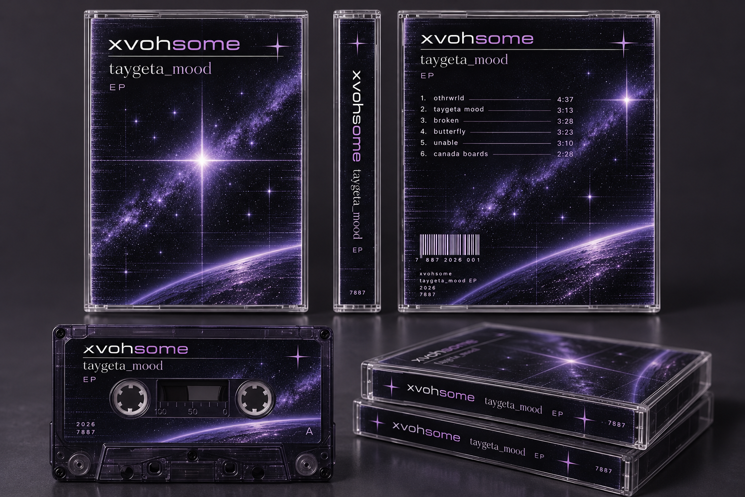 taygeta_mood clear cassette mockup